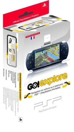 Pack GPS pour PSP + Go Explore + berceau + adaptateur voiture