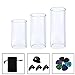 Guitar Slide, Set of 3Pcs Glass Slide, Bonus 6 Pcs Guitar Picks, and 4 Finger Picks With Pouch (3Pcs, Glass Slide)