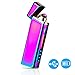Lighter, Electric Arc Lighter Plasma Windproof Lighter USB Rechargeable Lighter with Transparent Shell