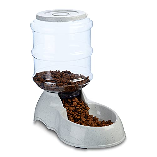 gravity feed dog feeder