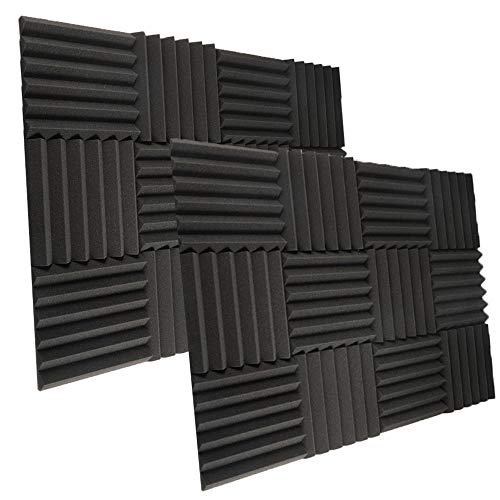 Recording Studio Acoustical Treatments Foam Panels 2 Inch Thick 12x12