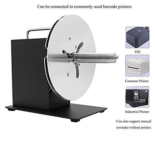 image for CGOLDENWALL Automatic Label Rewinder Machine 120mm220mm Two-Way Steple