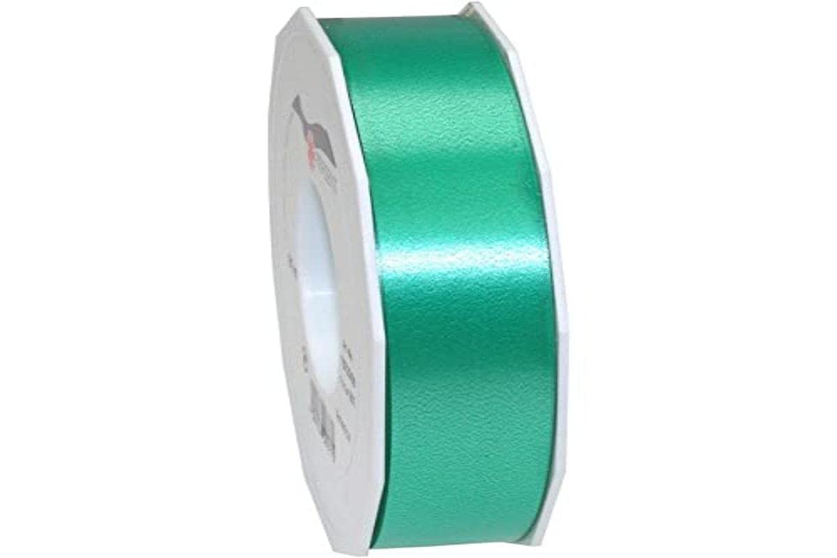 PRÄSENT - America Curling Ribbon Green 25 mm width, 91 m length — image 1