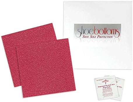 red bottom shoe covers