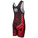 KO Sports Gear RED DRAGON Wrestling Singlet