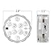 ZOTO Underwater Light, Submersible LED Lights, Waterproof RGB Pond Light Remote Control, Battery Powered Water Decoration Lights for Fish Bowl, Swimming Pool, Wedding,Party, Vase Base,4 Pack