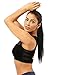 Mesh Straps Sports Bra Padded Comfort Support Yoga Bras Top for Women Workout Fitness