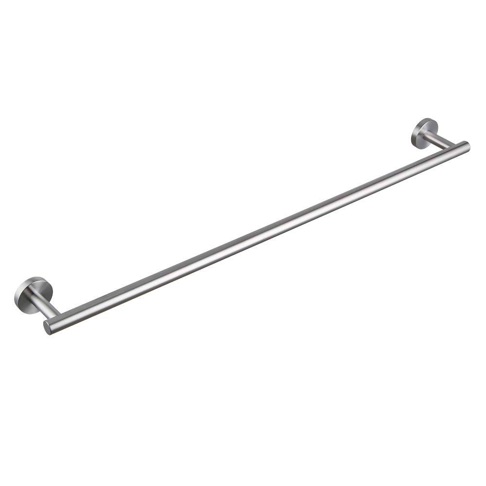 kimzcn 30-Inch Single Towel Bar Towel Holder Bathroom Organizer, Brushed Stainless Steel Wall Mount …