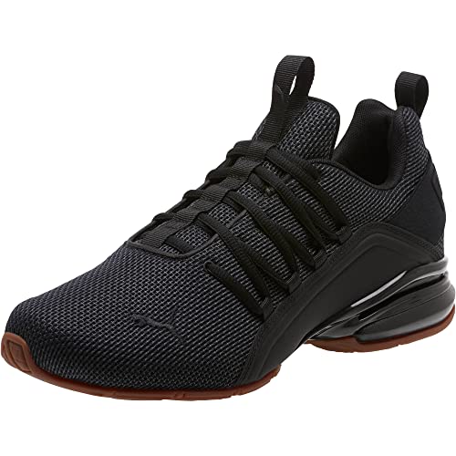 HOT ! Puma Axelion Puma Cross Training PUMA Mens Axelion Cross Trainer,  MESH PUMA Mens Black, 11 In Oman