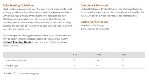 instinct ultimate protein cage free chicken recipe
