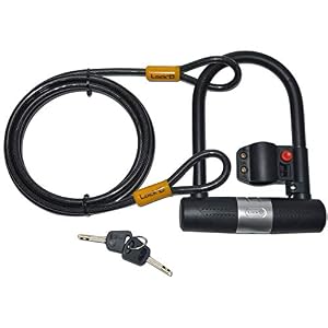 D Lock – Bike Locks – Electric Scooter Lock – 1.8m Cable – Bicycle Lock – Bike+Lock – Cycling Locks – Bike Locks High…