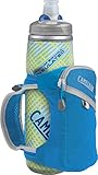 CamelBak Quick Grip Chill Handheld Water Bottle, Atomic Blue/Silver, One Size