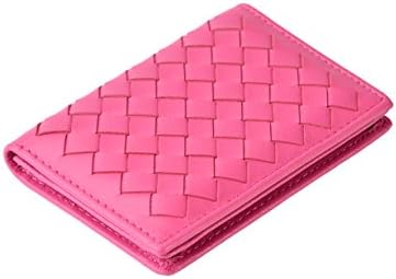 Tarhoo RFID Blocking Genuine Leather Card Holder，Card Case Hold 40 Business Cards in Gift Box for Men and Women (Pink)
