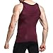 GKVK Mens Slimming Body Shaper Vest Shirt Abs Abdomen Slim, Purple, M(chest size 86cm-91cm/34inches-36inches)
