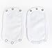 Bodysuit Extenders Pack of 2, Labeled Different Size Snaps, Onesie Extenders