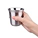 IMEEA Espresso Cups Shooters Double Wall 18/10 Stainless Steel, 5.8oz/170ml (4 Pcs)