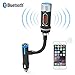 AKASO Wireless Bluetooth FM Transmitter Radio Adapter Handsfree Car Kit with Hands-Free Calling, Music Control, USB Charger