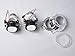 FidgetFidget Headlight Projector Lens Kit for D2S Bulb LHD NO Angel Eye