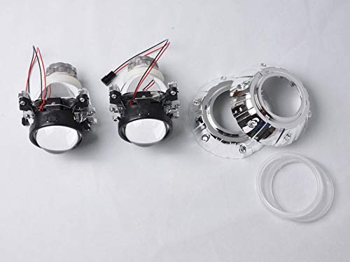 FidgetFidget Headlight Projector Lens Kit for D2S Bulb LHD NO Angel Eye