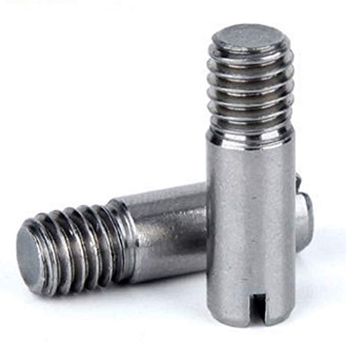 FidgetFidget Select Variations Stainless Steel Threaded Dowel Pin Rod Ø4mm M4 x 0.7mm 304 10mm \u00d84 Threaded : M4 x 0.7mm 6 - Thumbnail 4