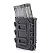 Simways Rifle Mag Pouch Holster 5.56 and 7.62 Soft Magazine Pouches Holder Tactical Mag Carrier with Molle Clips for M4 M16, AR15, AK47 Magazine