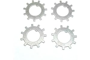 MGUOTP Replacement for Four 1.5" Dexter Tang Washers for 9k 10k GD Wheel Axle Trailer After 10/89 14GA