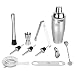 Bagator 11-Piece Bar Set - Includes Bar Supplies and Tools for Professional Drink Mixing + Stylish Tube Case for Storage – Ideal for Bar, Restaurant or Home