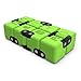 OCTOCUBE Infinity Cube Fidget Toy LIMITED EDITION - Cool Gadget for Kids, Adults - Prime Sensory Infinite Stress Relief | Prime Pressure Reduction for ADHD, Autism, Quit Smoking - GREEN RUBBER COATED