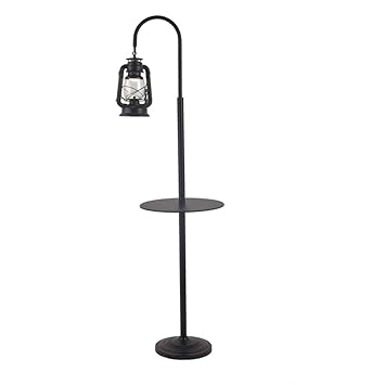 Amazon Com Zjztd Floor Lamp Vintage Wrought Iron Lantern