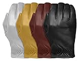 Tough Gloves Men's Ultra Thin Marksman-X Leather Gloves