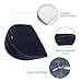 Lisenwood Pregnancy Pillow Wedge for Maternity, Belly Wedge Pillow with 2-Sided Soft & Firm Design, Belly & Back Support Wedge Pillow for Sleeping - Back Pain Relief Christmas Gift