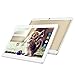 Yuntab 10.1 inch Unlocked 3G WiFi Tablet PC Quad Core Android 5.1 Lollipop MTK 16G Smart Phone 2G 3G WiFi Google Tablet IPS 1280X800 GPS Cellphone (Gold)