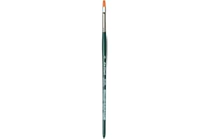 DA VINCI BRUSHES da Vinci Nova Series 122 Hobby Paint Brush, Hobby Flat Synthetic, Size 4 (122-04)