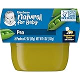 Gerber 1st Foods Baby Food, Pea Puree, Natural