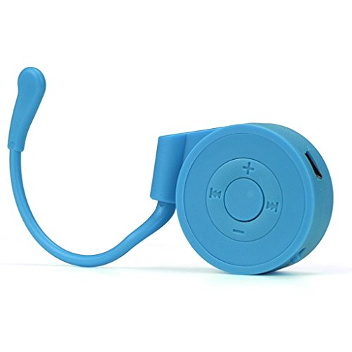 DZT1968 Sport Running Earhook USB Digital Hanging ear MP3 Music Player Support 32GB Micro SD TF Card (Blue)