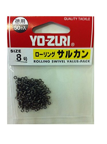 DUEL(デュエル) YO-ZURI(ヨーヅリ) 雑品・小物: ローリングサルカン徳用 黒 8号
