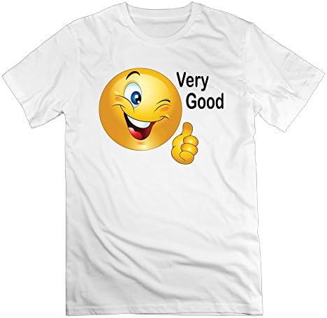 Man's Very Good Emoji Easeful Tees
