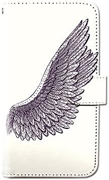 Amazon Co Jp Freetel Priori 5 Ftj17c00 羽 翼 イラスト 鳥 スマホケース 手帳型 マグネット式 カード収納 Dy001 002 02 Ftj17c00 Freetel Priori 5 M 家電 カメラ
