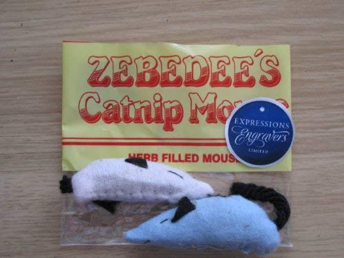 zebedee catnip mice