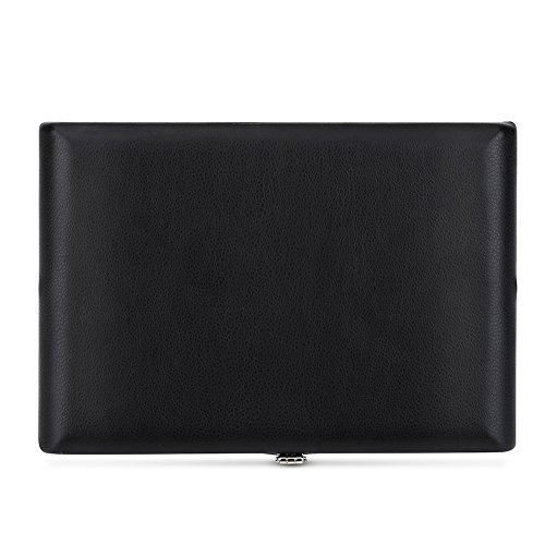 Oboe Case Storage, Wooden + PU Leather Cover Case Holder Storage Box for 10/12/20pcs Reeds Cover(For 12 reeds) - Thumbnail 7