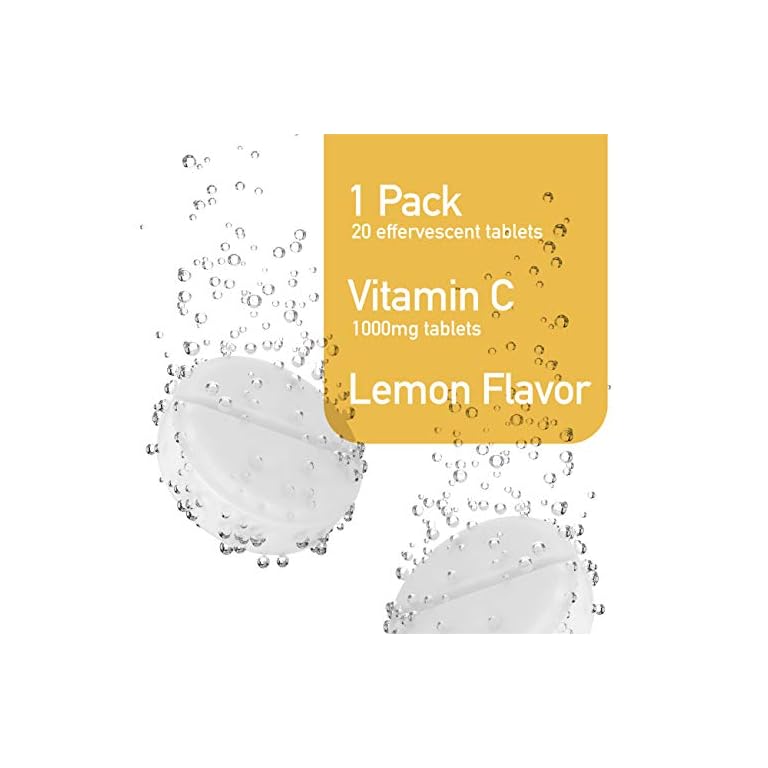 Swiss Energy by Dr. Frei Vitamin C 1000mg, 20 Effervescent Tablets