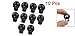 uxcell a12032000ux0587jp Toggle Spring Loaded Stop Cord Locks End (Pack of 10)
