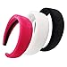 QtGirl 3 Pcs Womens Wide Padded Headbands 1.6