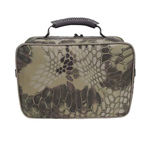 OttoBen Angeltasche Wasserdichtes 600D Oxford-Tuch, Angelrolle Köder Angelleine Angelhaken Kit Aufbewahrungsbeutel… – Bild 4