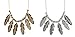 Boho Necklace Feather Necklace - SPUNKYsoul Collection
