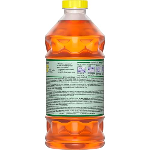 PINE SOL MULTI-SURFACE CLEANER, CLOROXPRO, 2X CONCENTRATED FORMULA, ALL-PURPOSE CLEANER, ORIGINAL PINE, 40 FLUID OUNCES