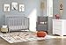 Graco Stanton 4-in-1 Convertible Crib Pebble Gray
