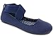 Alpine Swiss Peony Ballet Flats Shoes for Women | Elastic Ankle Strap Flats | Round Closed-Toe | Slip On Loafers | Padded for Comfort | Runs Small