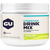 GU Hydration Drink Mix, Lemon Lime, 16.1 Ounce Canister