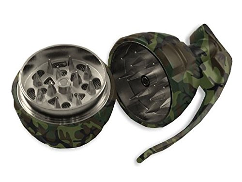 Umiwe(TM) Camo Hand Grenade Herb and Spice Grinder, CamouflageWith Umiwe Accessory